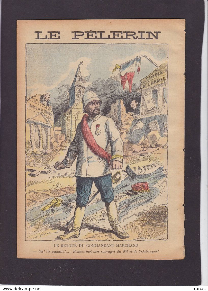 Revue Judaïca Dreyfus Antisémite Juif Le Pélerin N° 1170 De 1899 Antisémitisme Jewish Marchand - 1850 - 1899