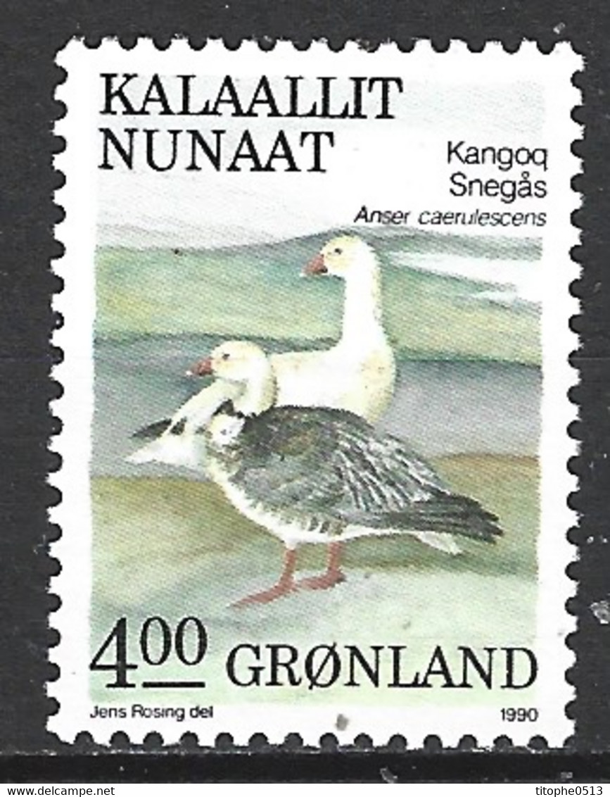 GROENLAND. N°187 De 1990. Oie Des Neiges. - Oies