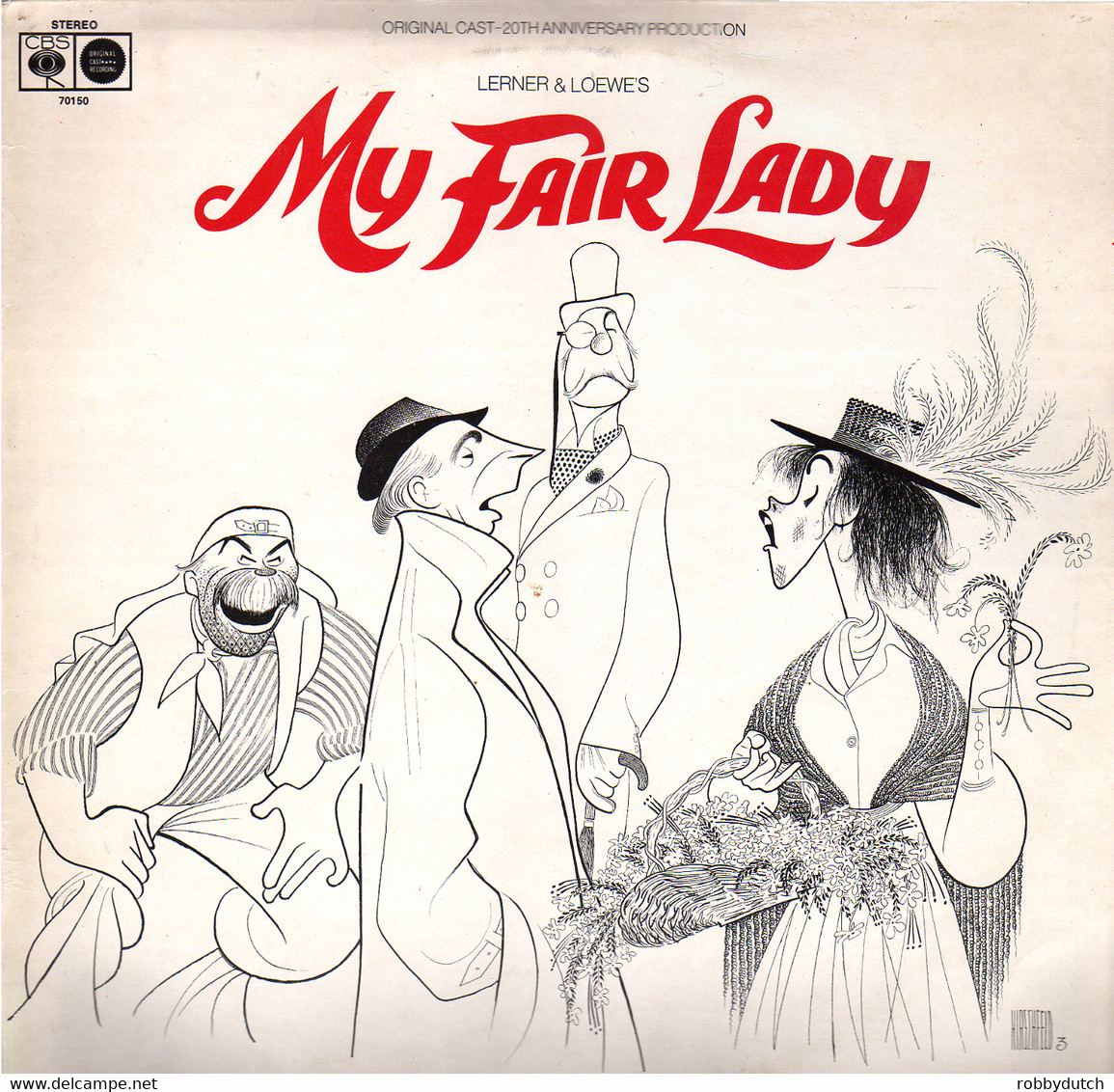 * LP *  MY FAIR LADY (Original Cast 20th Anniversary Production) LERNER & LOEWE (England 1976) - Musicales