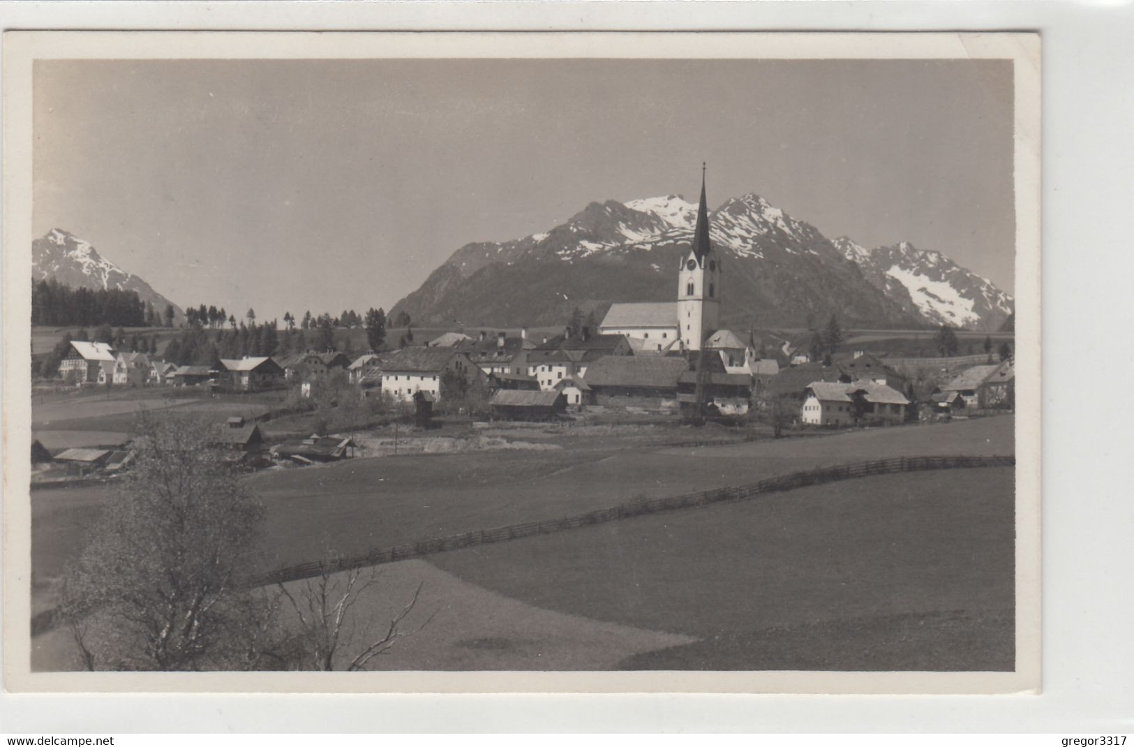 B9026) MARIA PFARR In Lungau - Mariapfarr 1936 !! Super FOTO AK - Häuser KIRCHE Alt !! - Mariapfarr