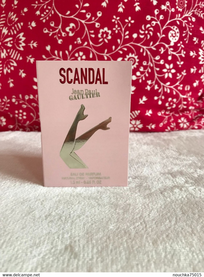 Jean-Paul Gaultier - Scandal EDP - Echantillons (tubes Sur Carte)