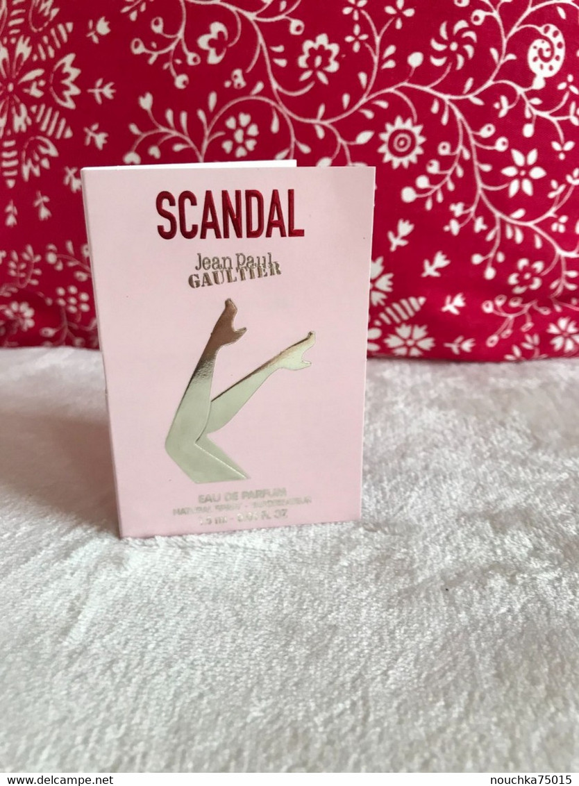 Jean-Paul Gaultier - Scandal EDP - Echantillons (tubes Sur Carte)