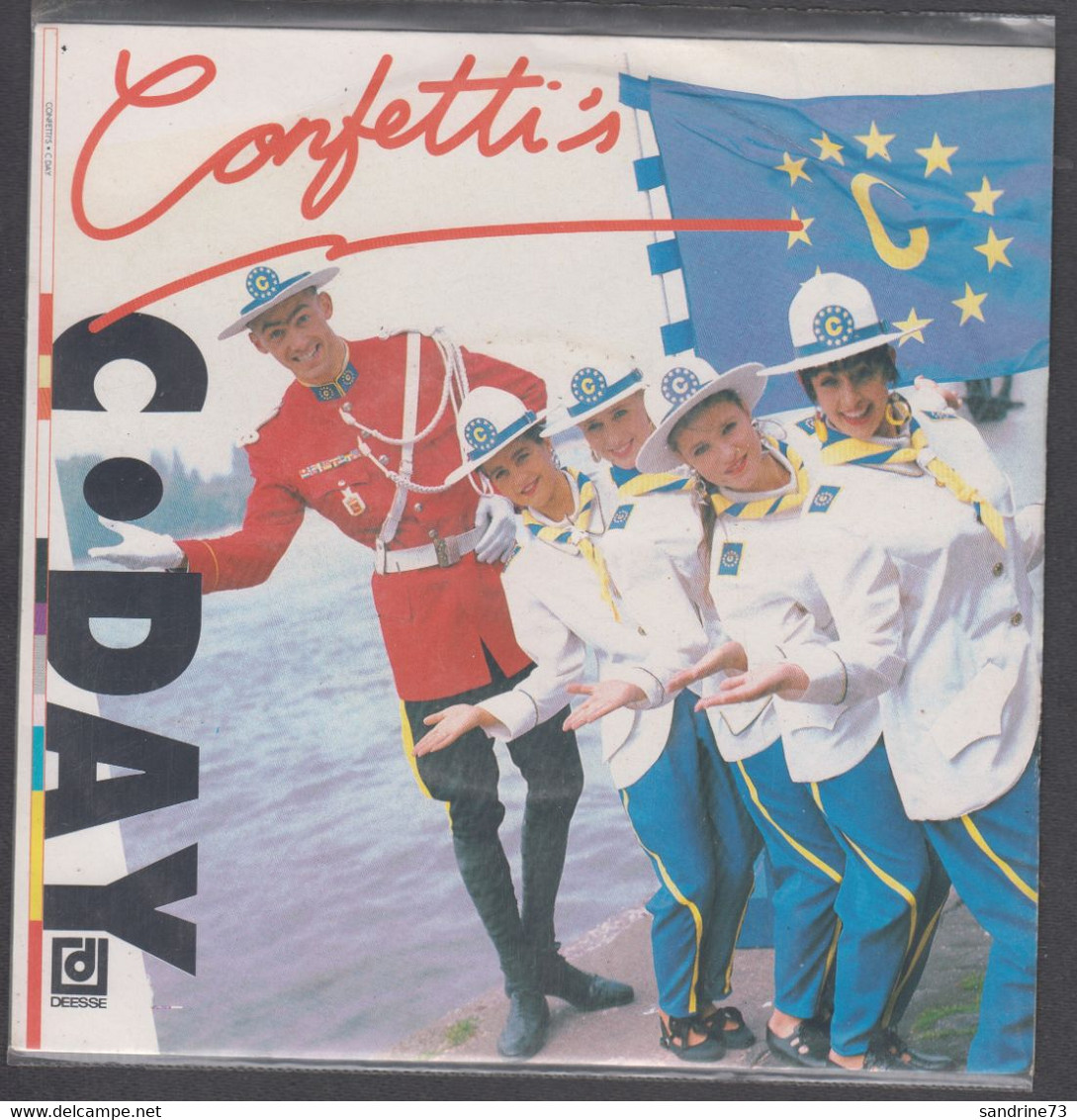 Disque Vinyle 45t - Confetti's - C.Day - Dance, Techno En House