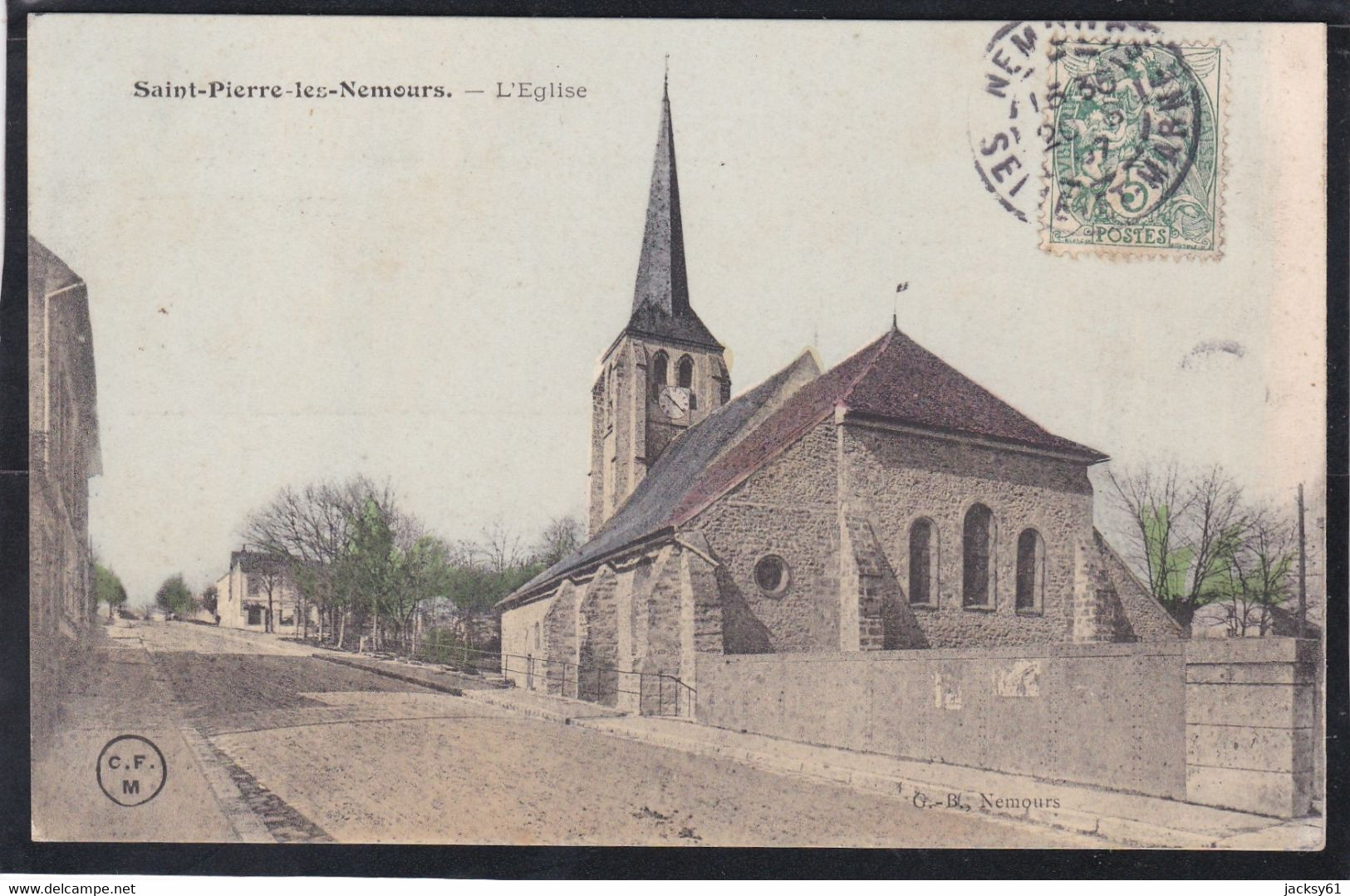 77 - Saint Pierre Les Nemours - L'église - Saint Pierre Les Nemours