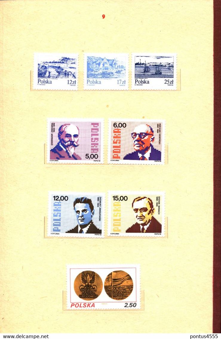 Poland collection 1982-1984 MNH