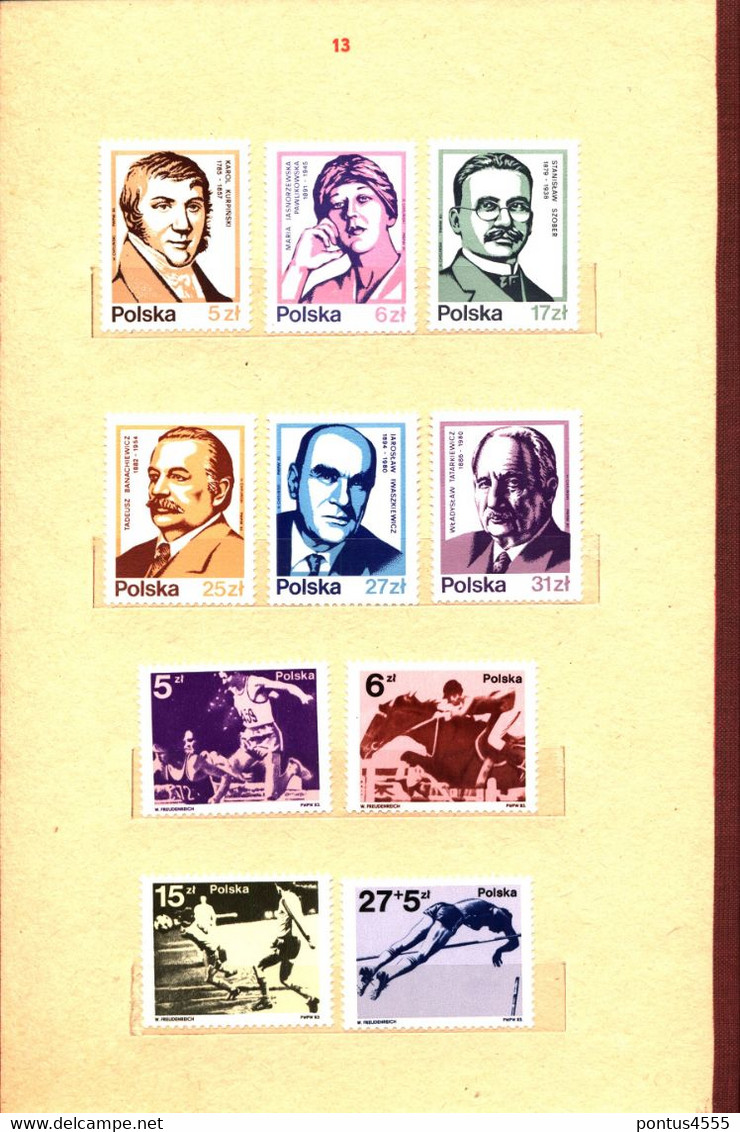 Poland collection 1982-1984 MNH