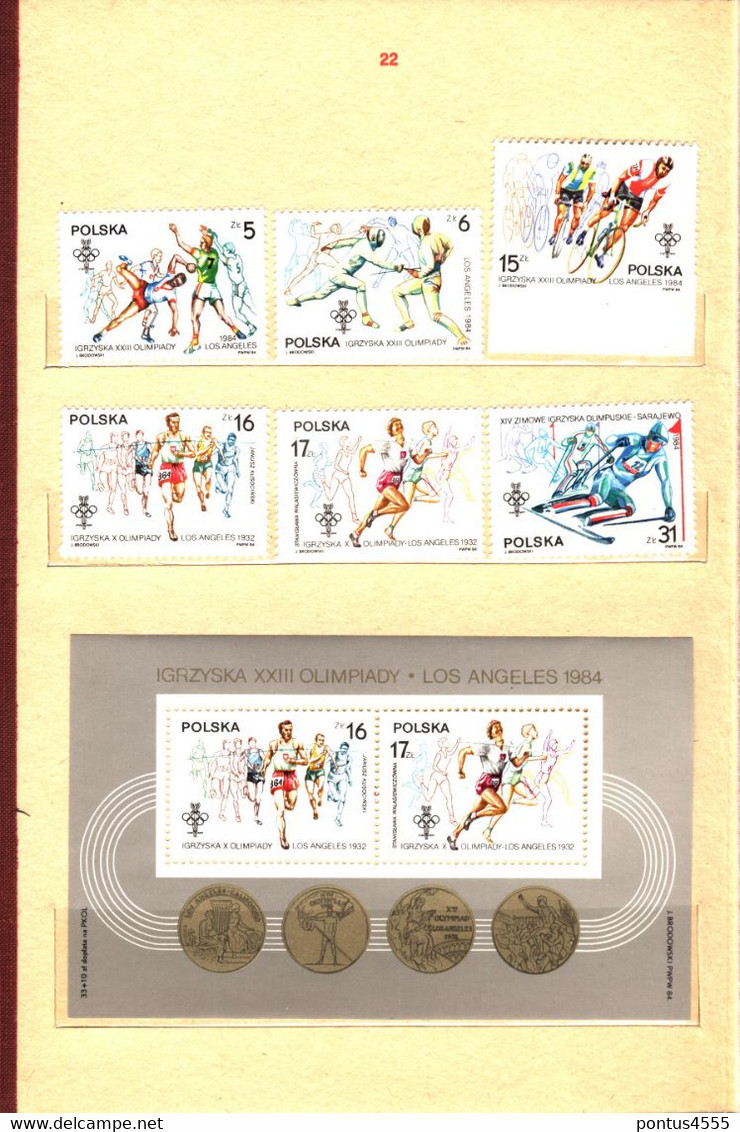 Poland collection 1982-1984 MNH