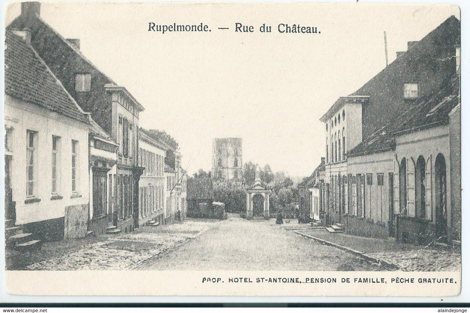 Rupelmonde - Rue Du Château - 1903 - Kruibeke