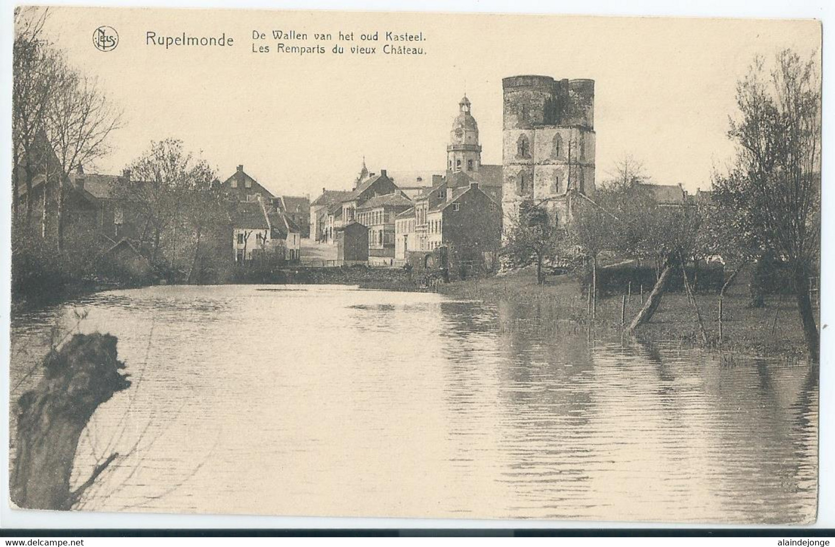 Rupelmonde - De Wallen Van Het Oud Kasteel - Les Remparts Du Vieux Château - Kruibeke