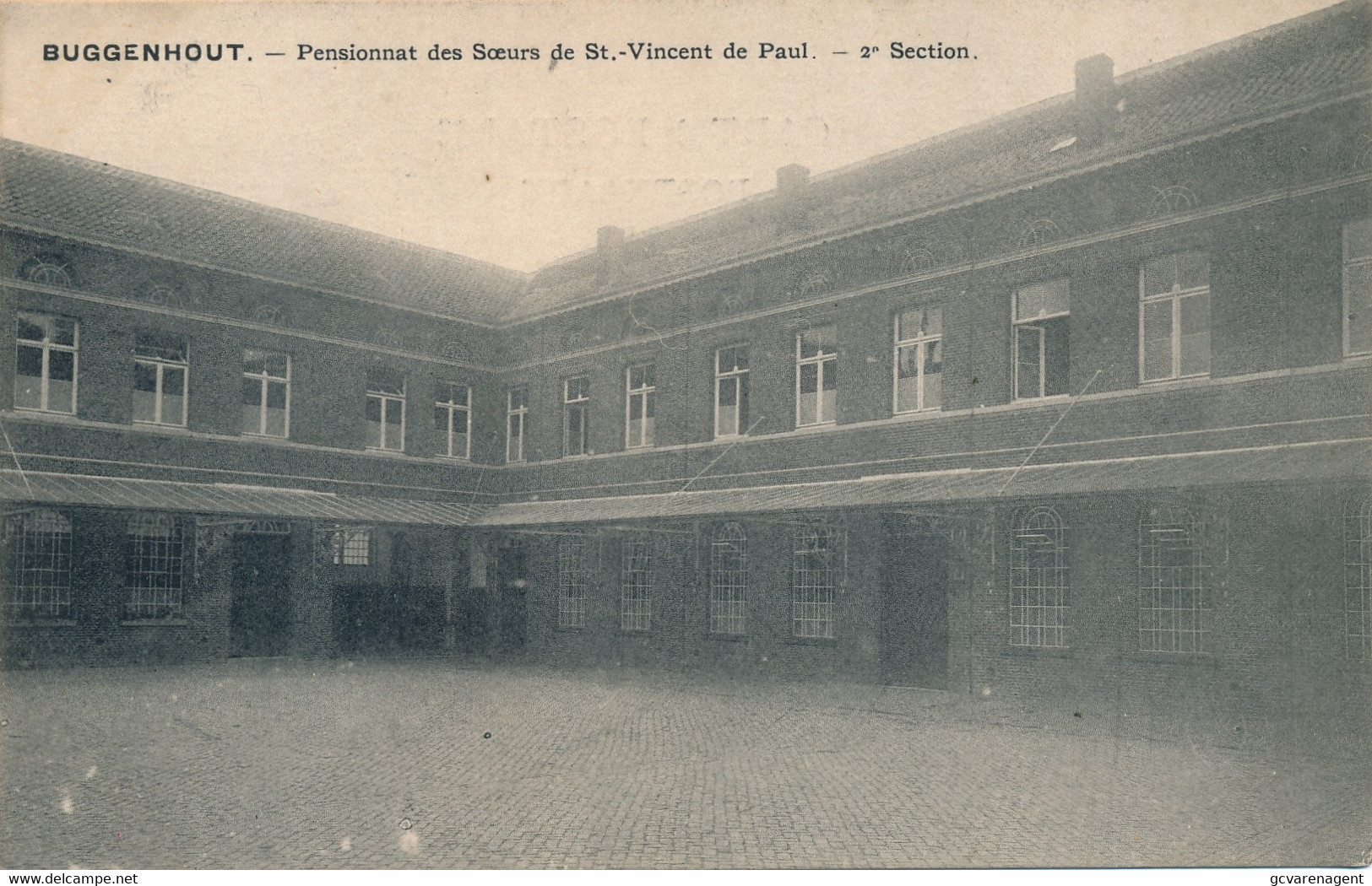 BUGGENHOUT  PENSIONNAT DES SOEURS DE ST.VINCENT DE PAUL   2e SECTION    2 AFBEELDINGEN - Buggenhout