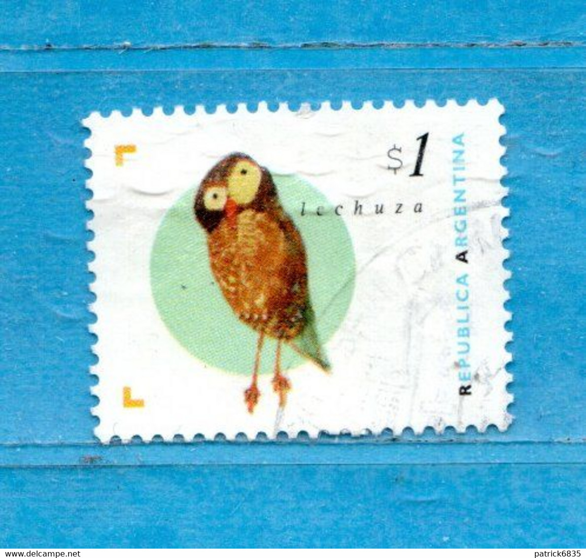 (Us.7) Argentina ° 1995 - OISEAUX ( Chouette ) . Yv. 1889.  Oblitérer. - Gebraucht