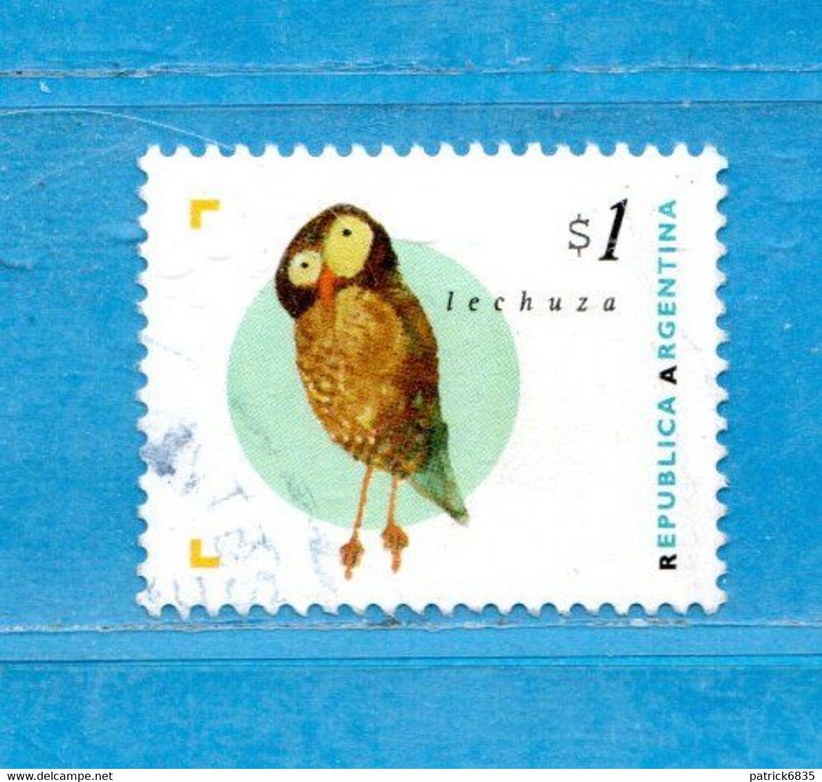 (Us.7) Argentina ° 1995 - OISEAUX ( Chouette ) . Yv. 1889.  Oblitérer. - Oblitérés