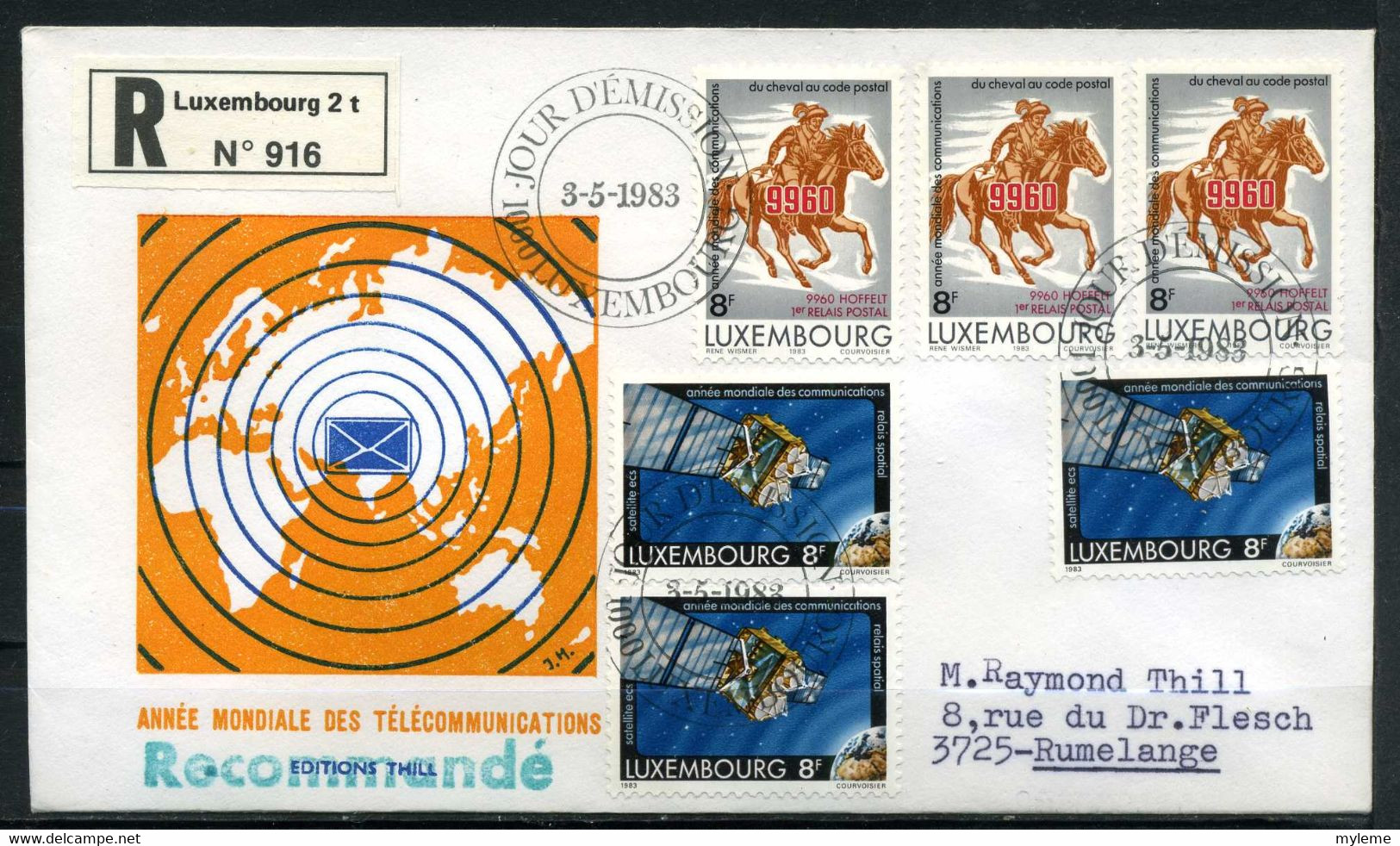 Z24-1 Luxembourg  FDC 1er Jour N° 1028 + 1029  En Parfait état. A Saisir !!! - Lettres & Documents