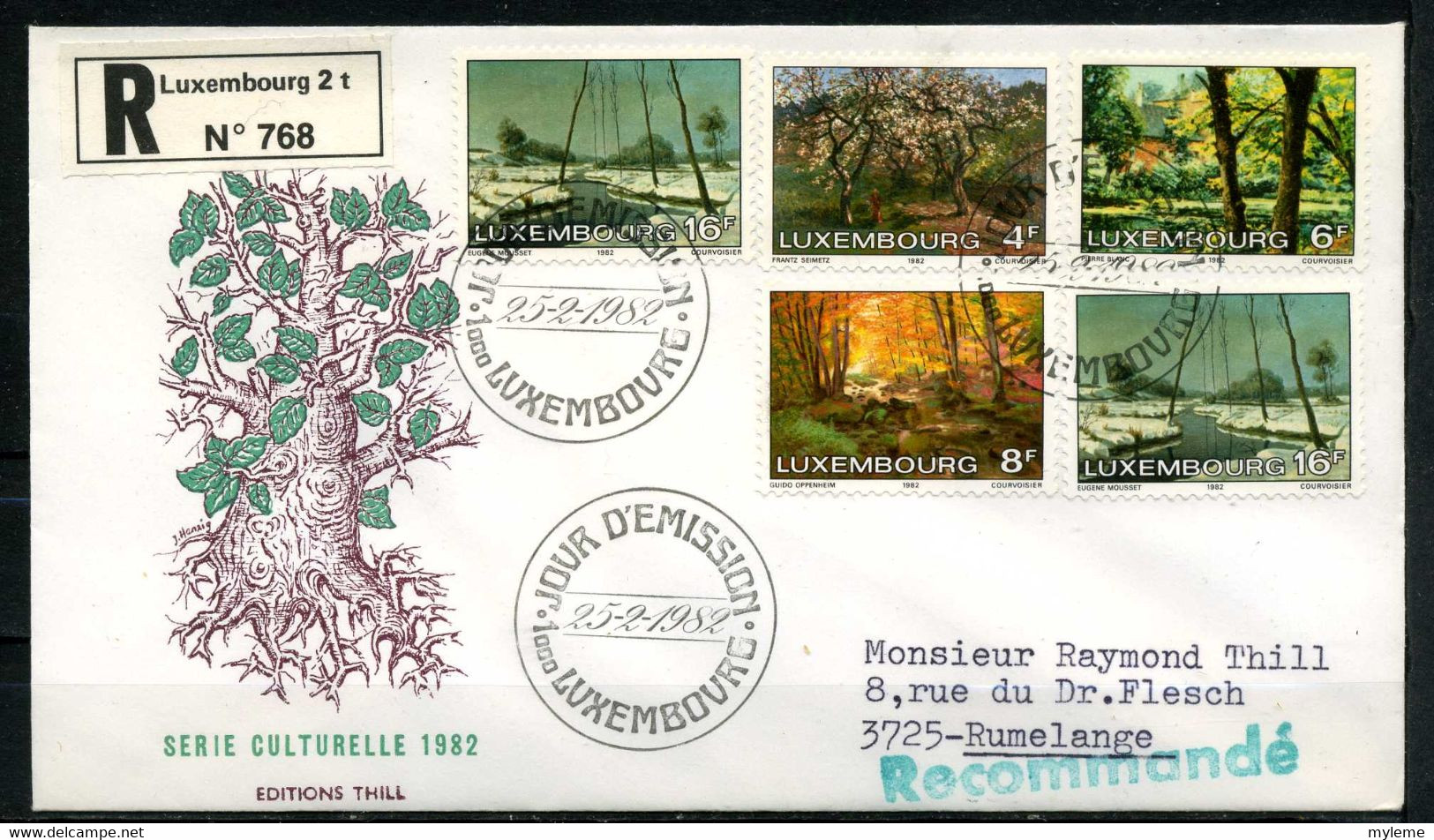 Z24-2 Luxembourg  FDC 1er Jour N° 1001  En Parfait état. A Saisir !!! - Covers & Documents