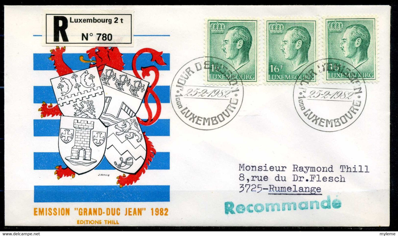 Z24-2 Luxembourg  FDC 1er Jour N° 996 En Parfait état. A Saisir !!! - Cartas & Documentos