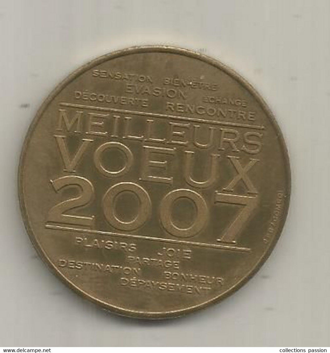 Médaille Professionnelle, Bernaed, Vandros, Gom ,71,GERGY, Meilleurs Voeux 2007, 2 Scans,  Frais Fr 3.35 E - Firma's