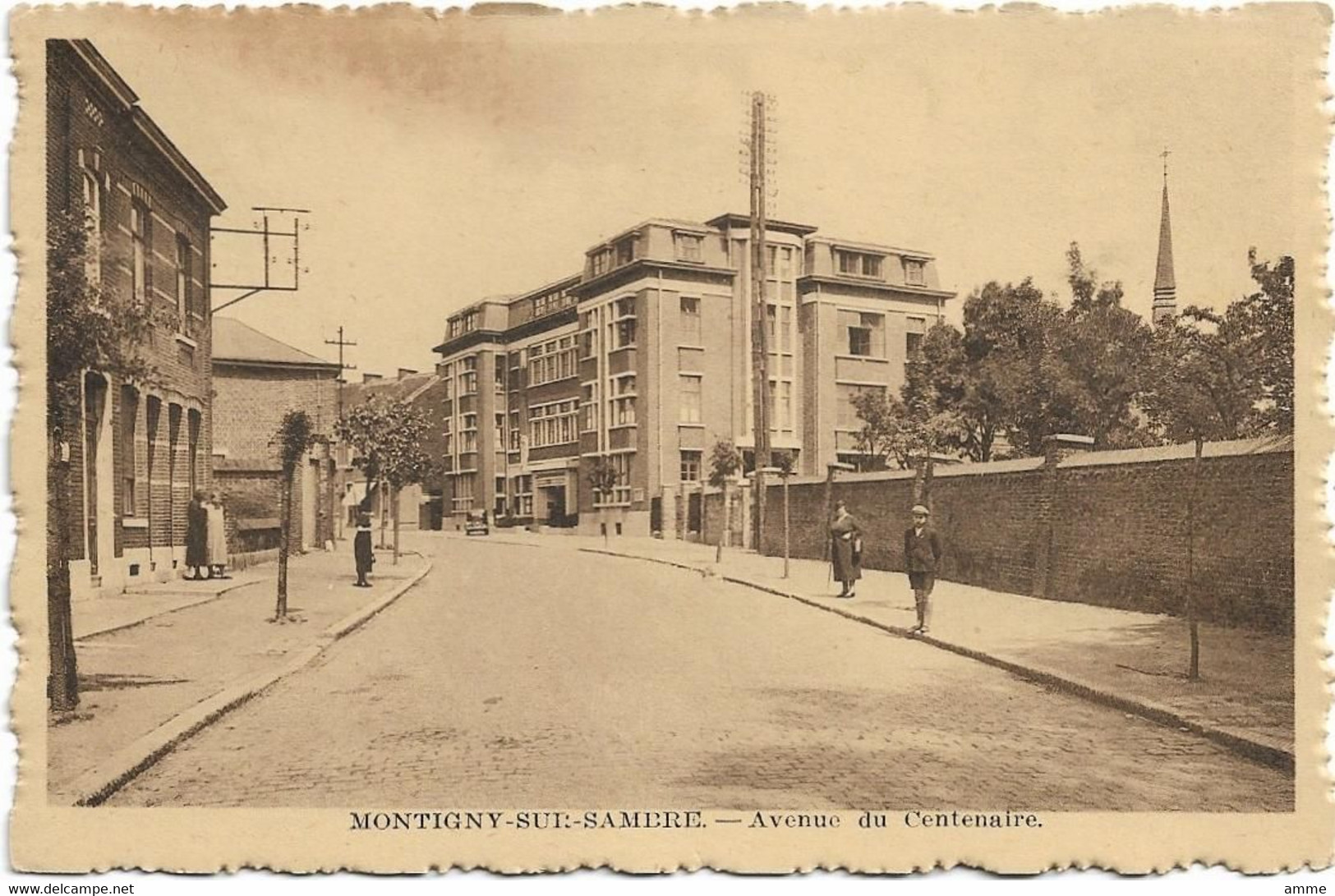 Montigny-sur-Sambre  *   Avenue Du Centenaire - Charleroi