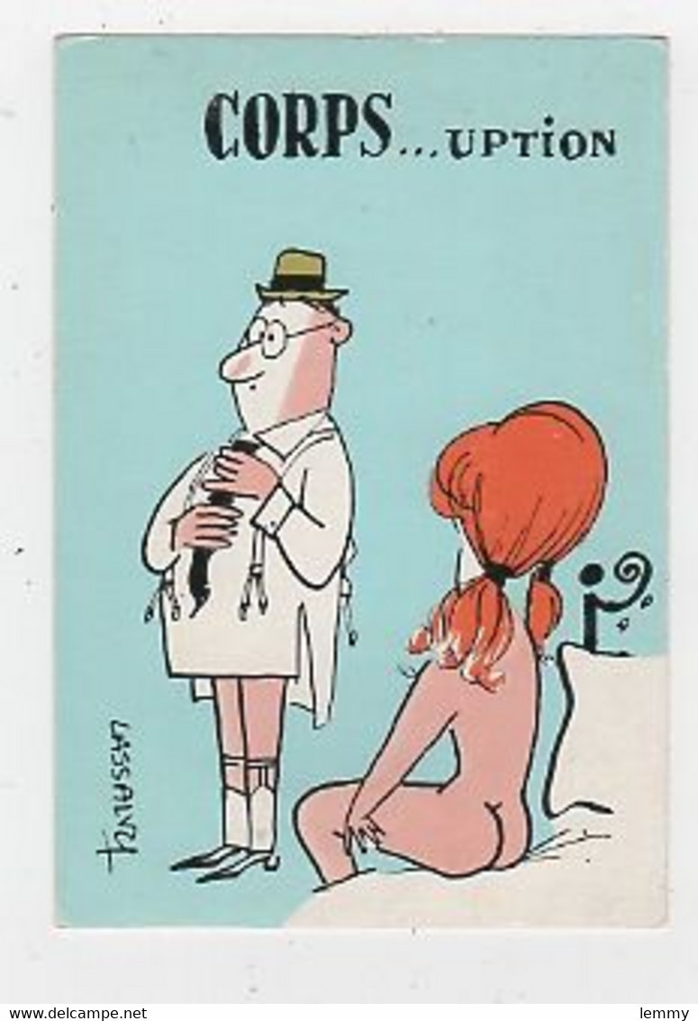 HUMOUR GRIVOIS - ILLUSTRATEUR : LASSALVY - - FEMME NUE -  CORPS.. UPTION - ED.VAYSSE - G.H.P. - Lassalvy