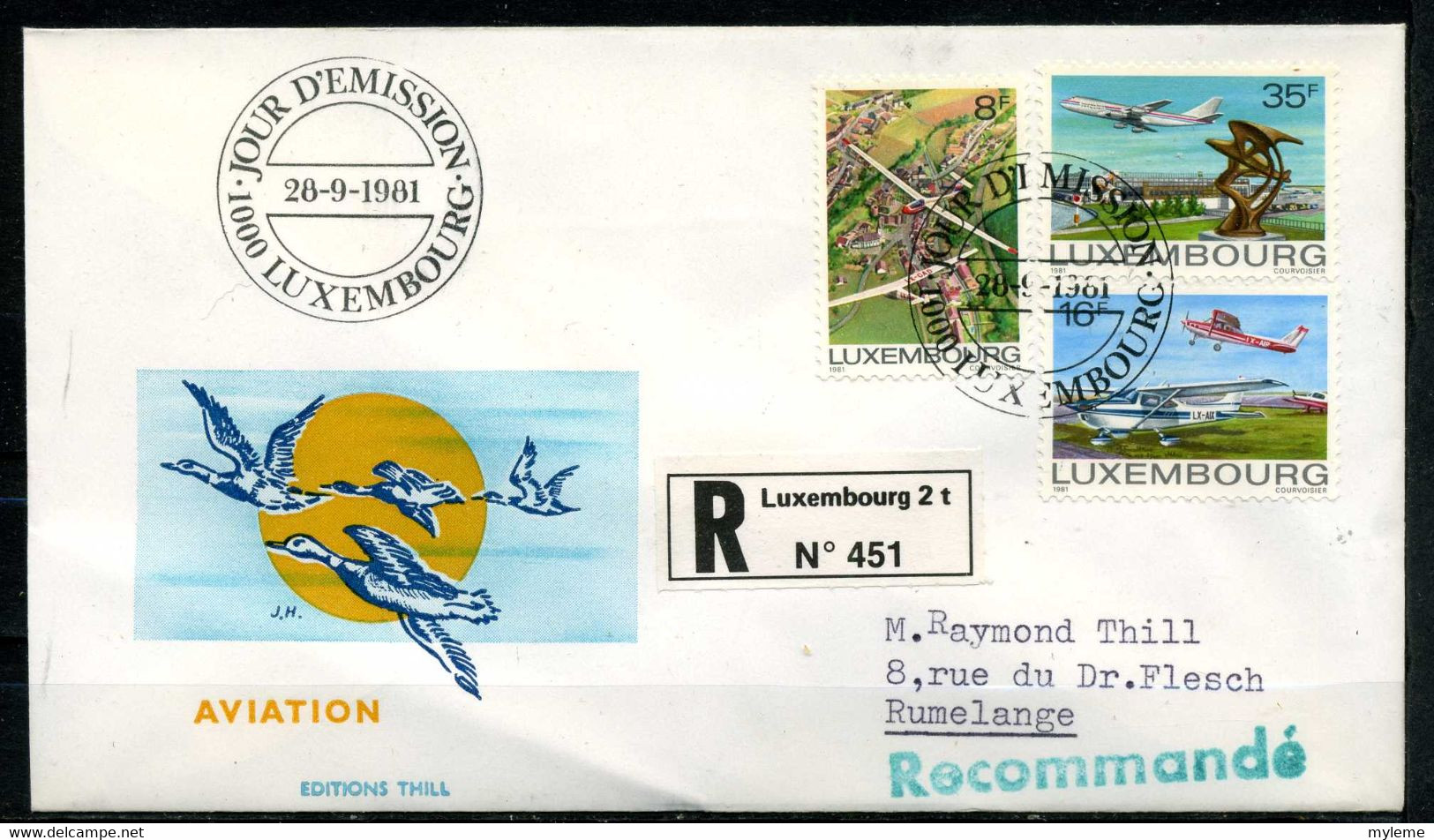 Z24-2 Luxembourg  FDC 1er Jour N° 987 à 989  En Parfait état. A Saisir !!! - Lettres & Documents