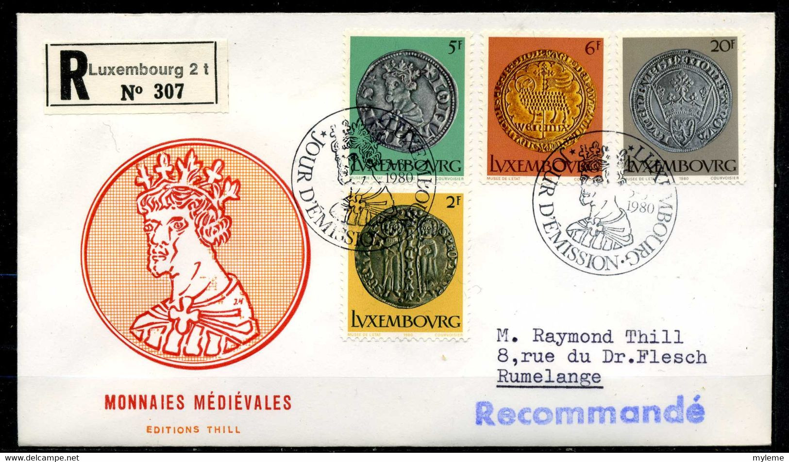 Z24-3 Luxembourg  FDC 1er Jour N° 953 à 956  En Parfait état. A Saisir !!! - Briefe U. Dokumente