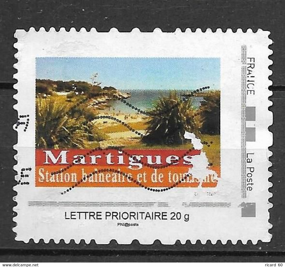 Timbre Collector , Martigues, Station Balnéaire Et De Tourisme, - Collectors