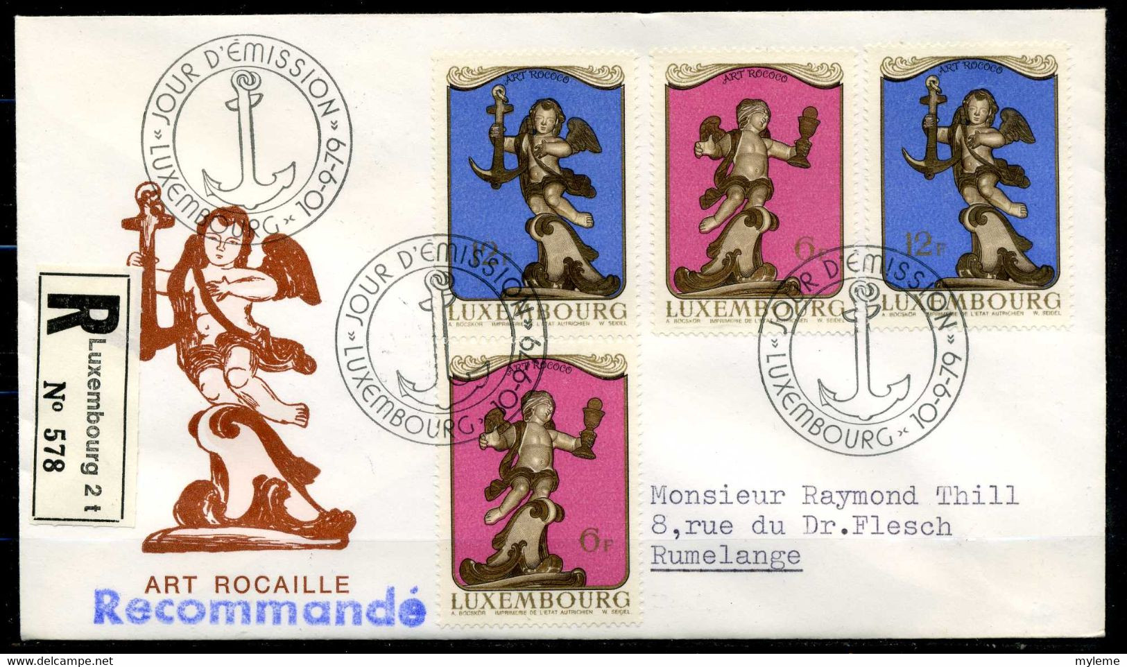 Z24-4 Luxembourg  FDC 1er Jour N° 944 + 945  En Parfait état. A Saisir !!! - Storia Postale