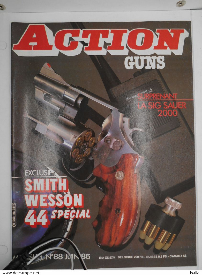 Revue Action Guns N°88 Sig Sauer 2000 - S&W 44 Spé - Andere & Zonder Classificatie
