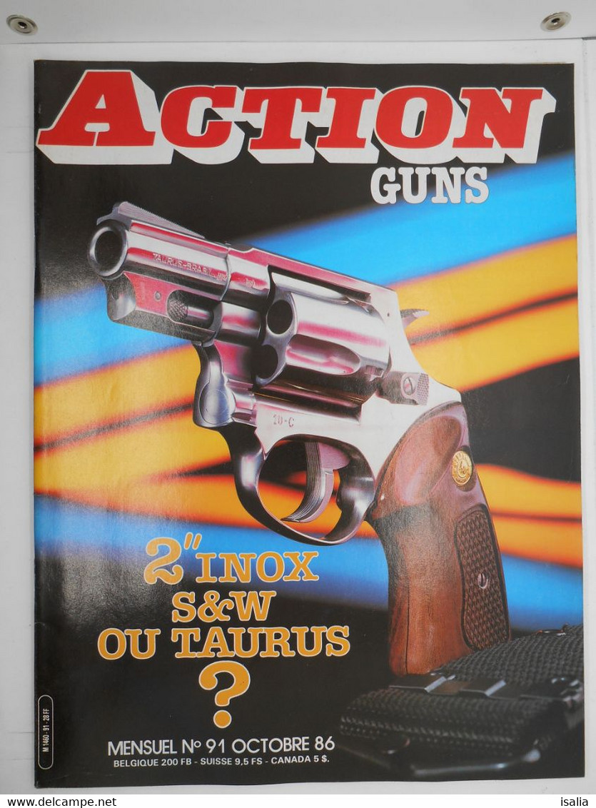 Revue Action Guns N°91  2" Inox S&W Taurus - Autres & Non Classés