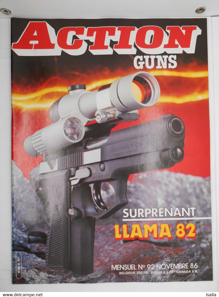 Revue Action Guns N°92  LLama 82 - Sonstige & Ohne Zuordnung