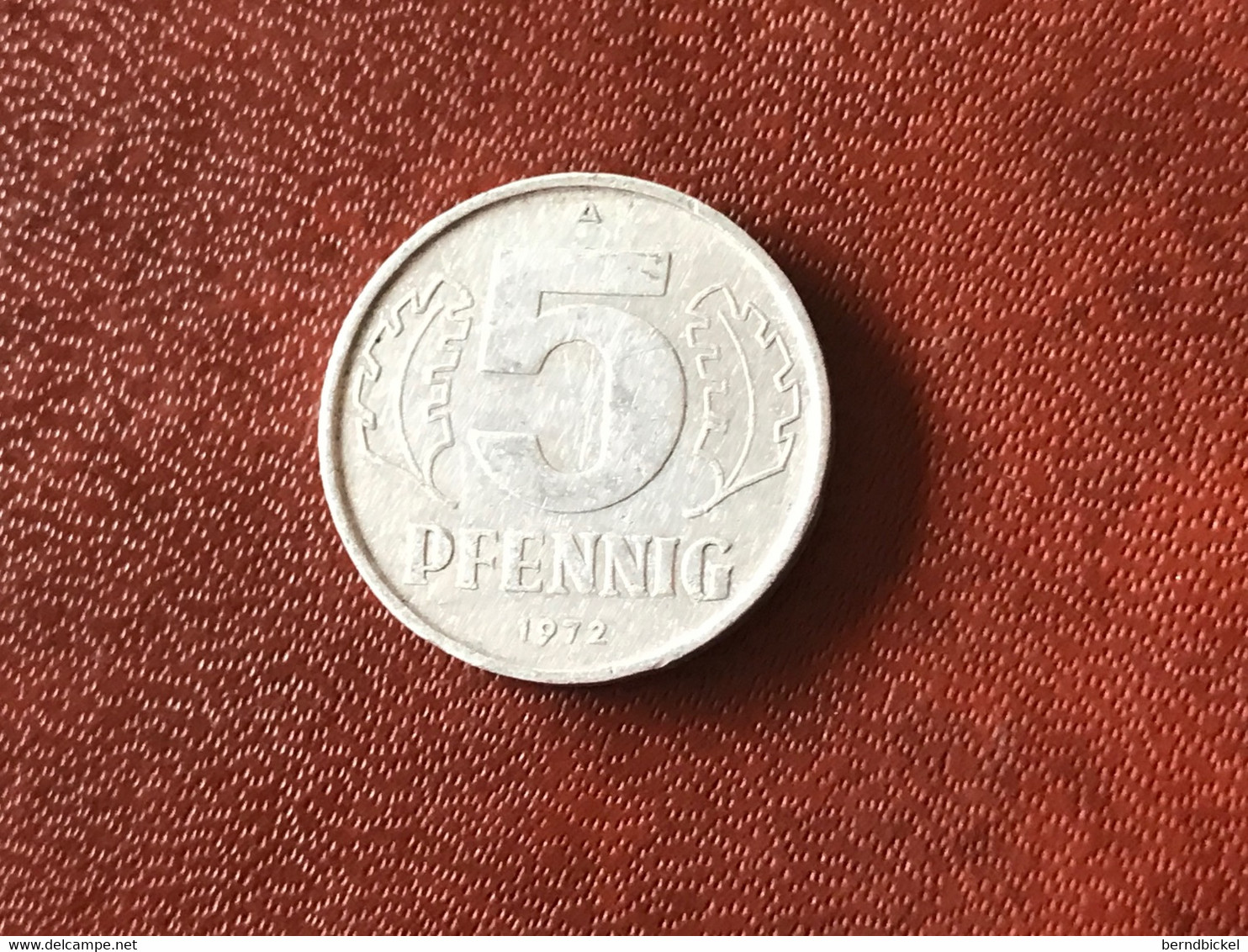 Münze Münzen Umlaufmünze Deutschland DDR 5 Pfennig 1972 - 5 Pfennig