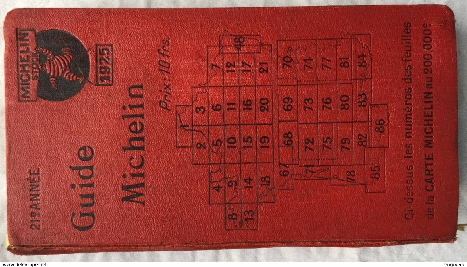 Guide Michelin 1925 A - Michelin-Führer