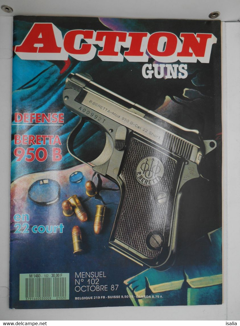 Revue Action Guns N°102 Beretta 950 B 22 Court - Sonstige & Ohne Zuordnung