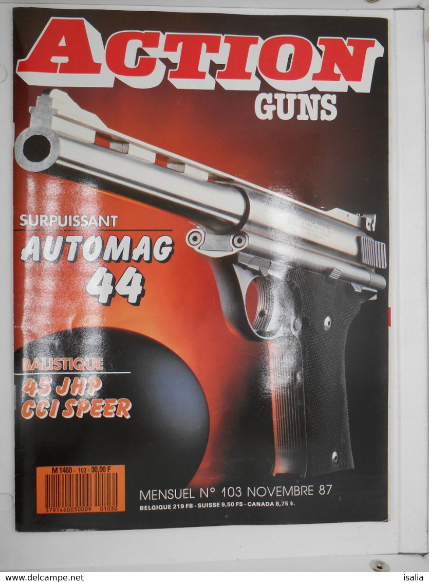 Revue Action Guns N°103 Automag 44 - Autres & Non Classés