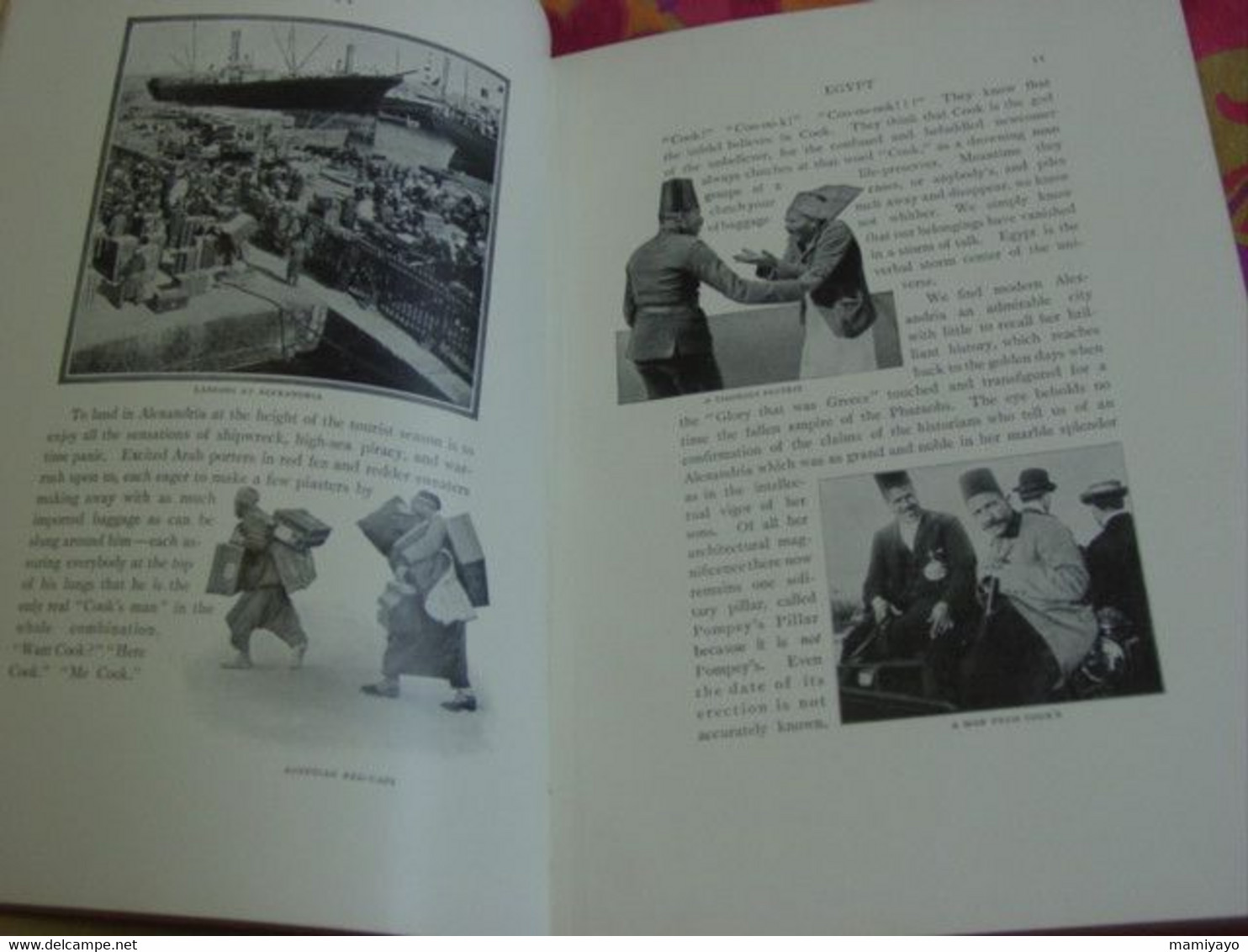 BURTON HOLMES-TRAVELOGUES * EGYPT-SOUTHERN ITALY -SWITZERLAND  / RÉCITS DE VOYAGE Vol IV .Égypte Italie Du Sud Suisse .. - 1900-1949