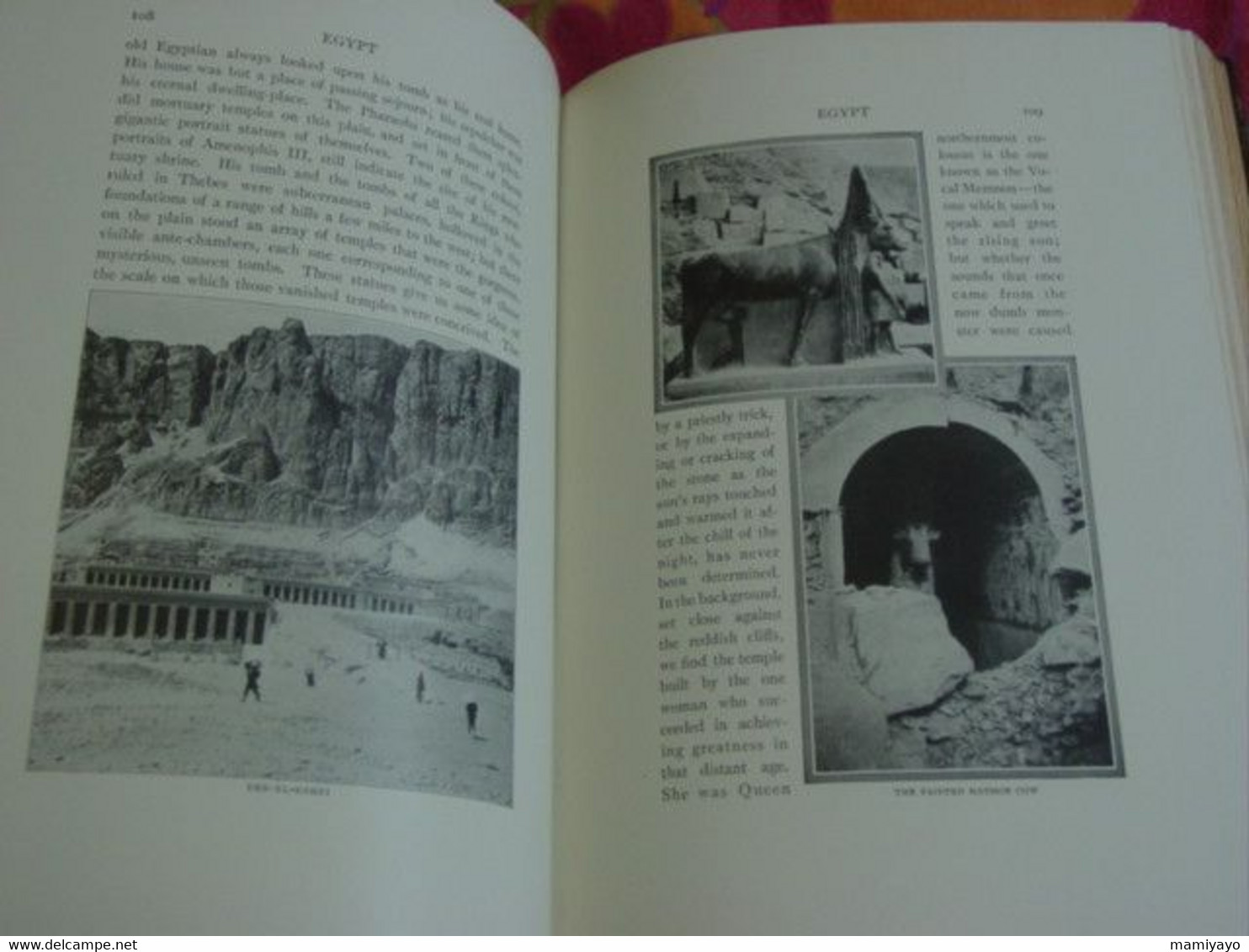 BURTON HOLMES-TRAVELOGUES * EGYPT-SOUTHERN ITALY -SWITZERLAND  / RÉCITS DE VOYAGE Vol IV .Égypte Italie du Sud Suisse ..