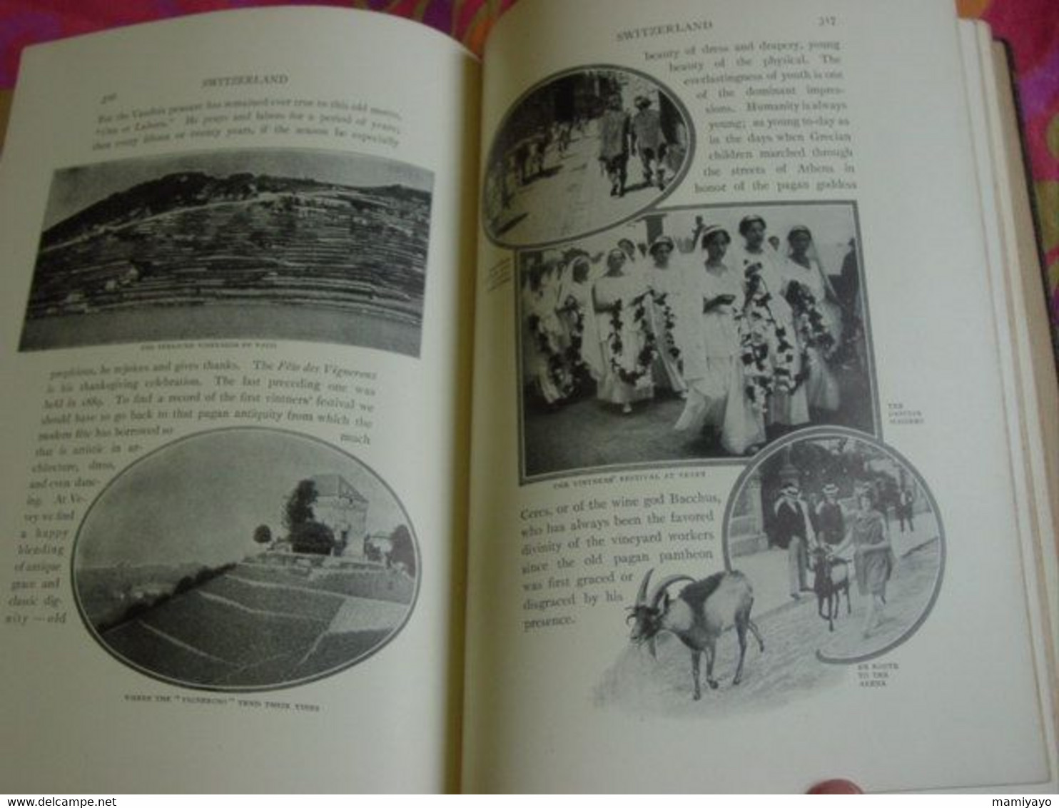 BURTON HOLMES-TRAVELOGUES * EGYPT-SOUTHERN ITALY -SWITZERLAND  / RÉCITS DE VOYAGE Vol IV .Égypte Italie du Sud Suisse ..