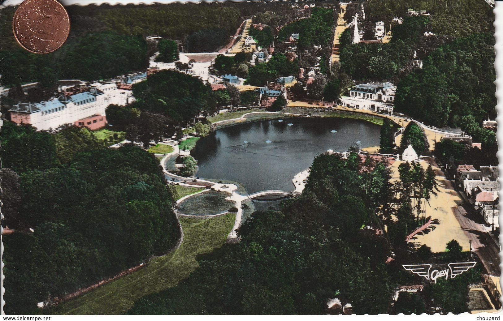 61 - Carte Postale Semi Moderne De BAGNOLES DE L'ORNE   Vue Aérienne - Bagnoles De L'Orne