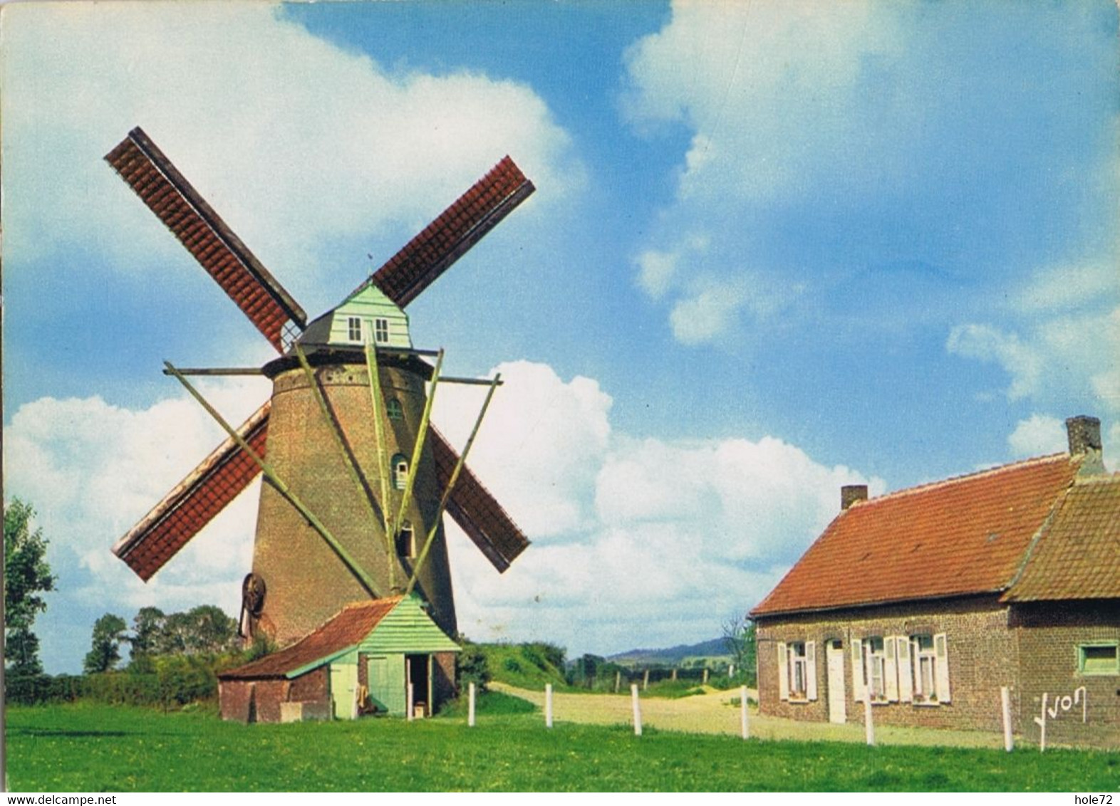 59 - Steenvoorde (Nord) - Le Moulin De Terdeghem - Steenvoorde