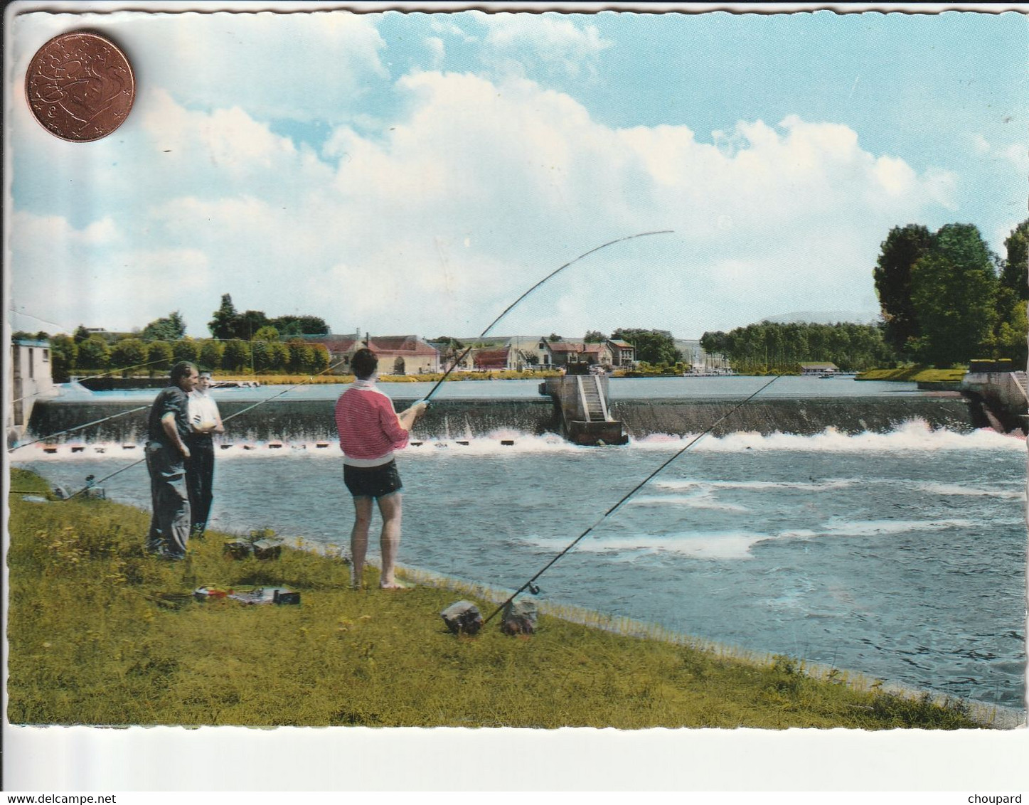 89 -  Carte Postale Semi Moderne De  COURLON SUR YONNE  Le Barrage - Sonstige & Ohne Zuordnung