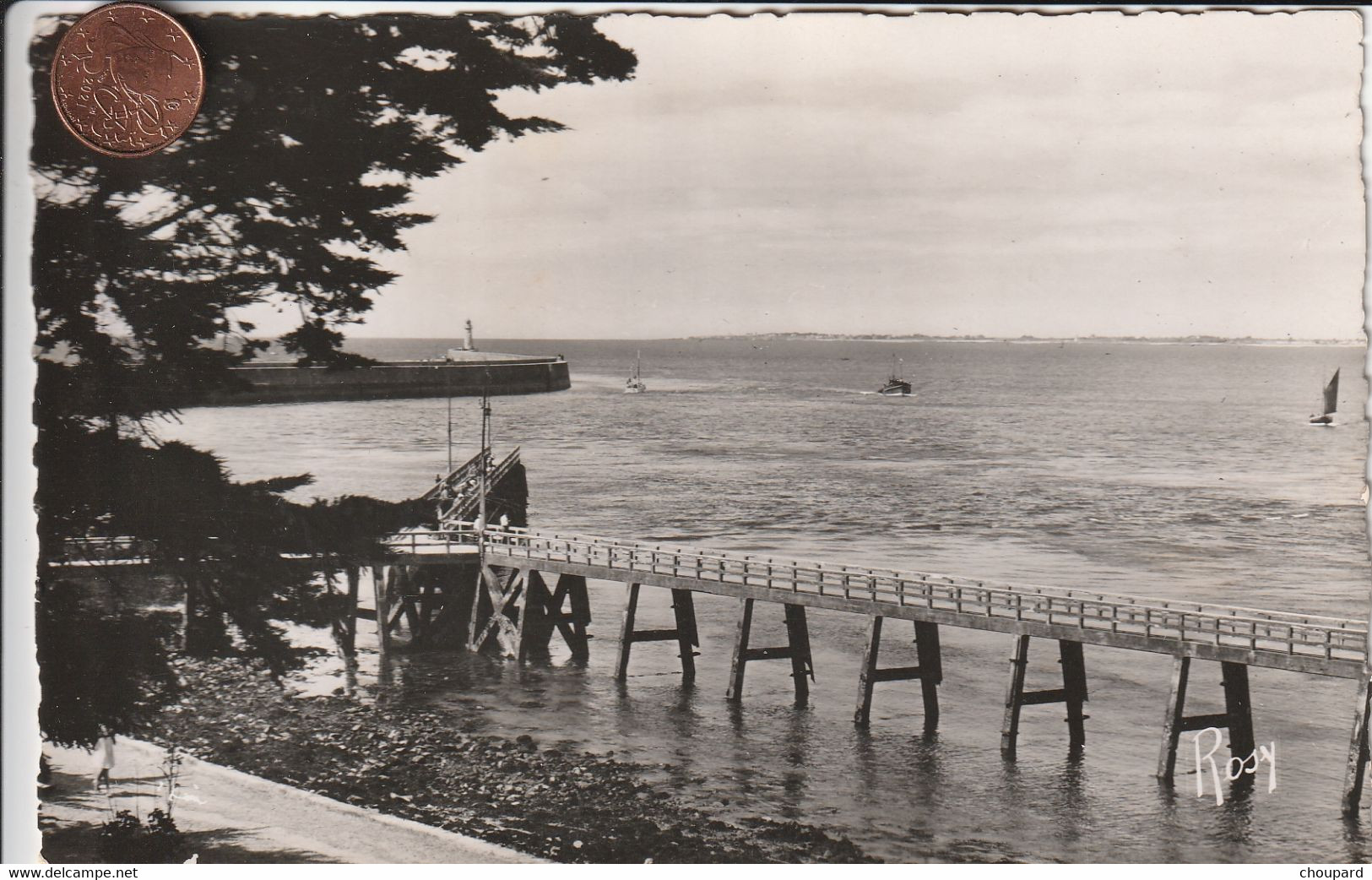 44 -  Carte Postale Semi Moderne De  LE CROISIC   L'Estacade - Le Croisic