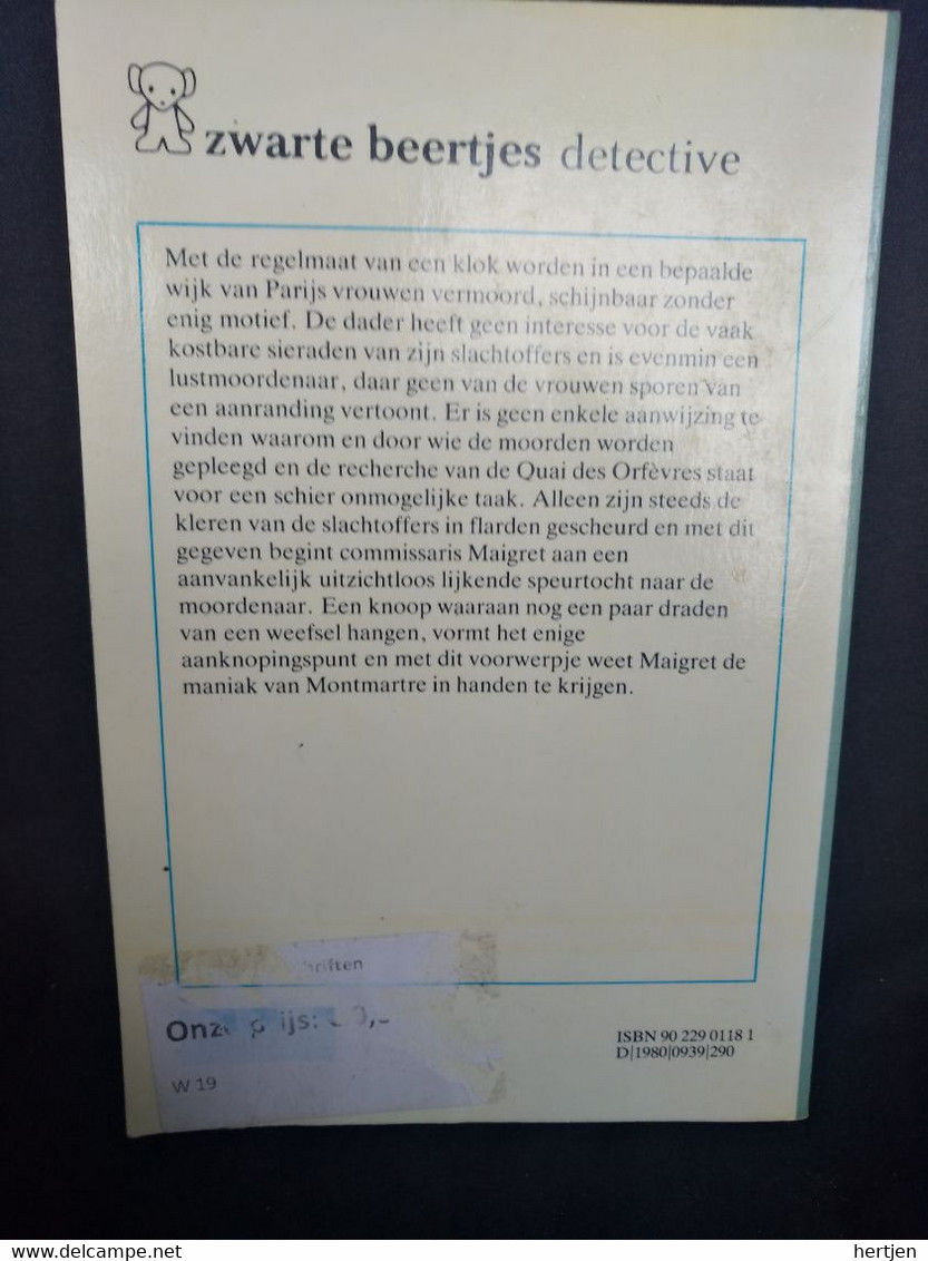 Maigret En De Maniak Van Montmartre  - Georges Simenon - Gialli E Spionaggio