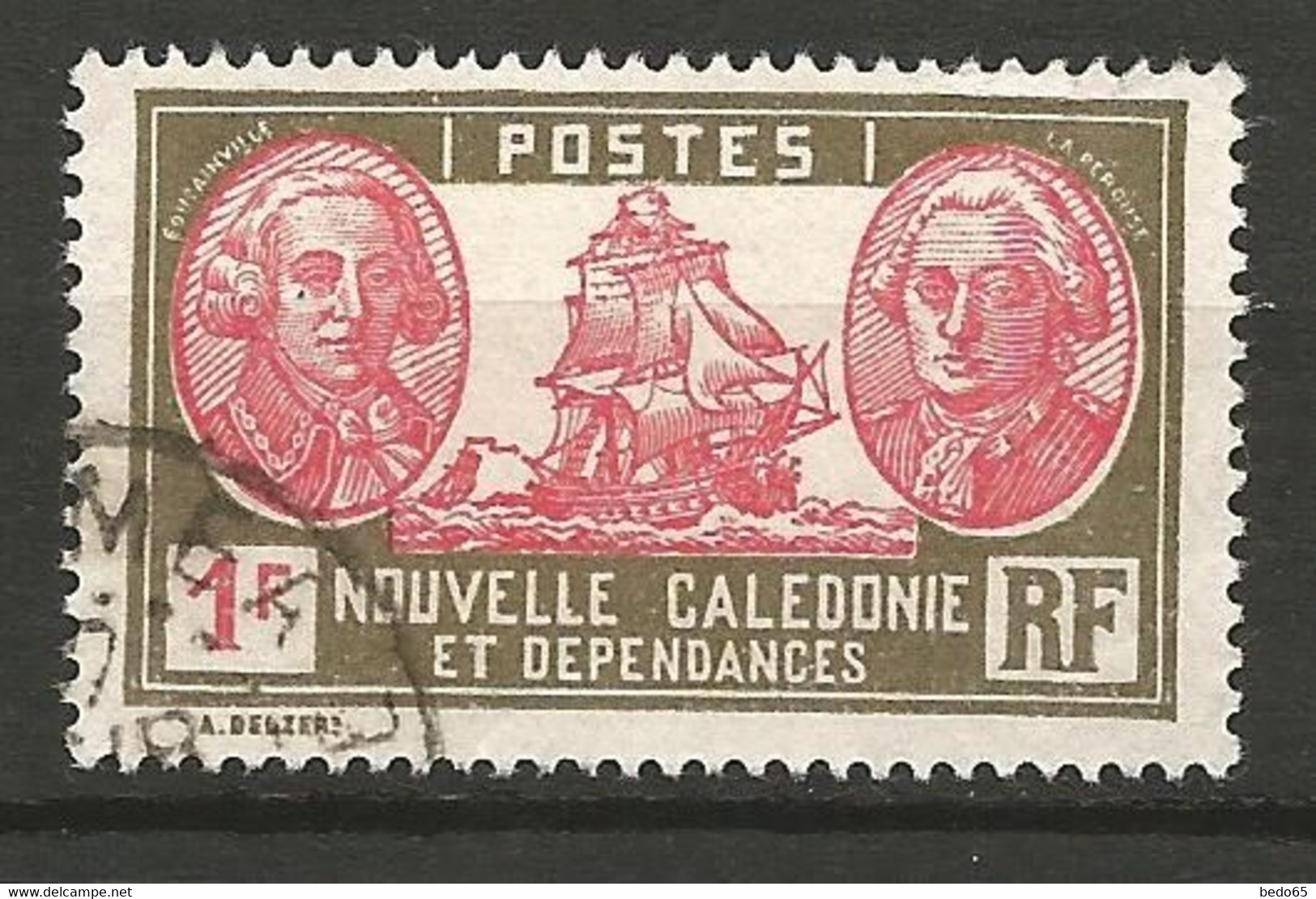 NOUVELLE CALEDONIE N° 154 OBL - Oblitérés