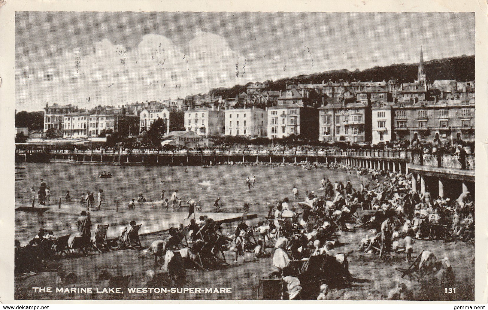 WESTON SUPER MARE - THE MARINE LAKE - Weston-Super-Mare