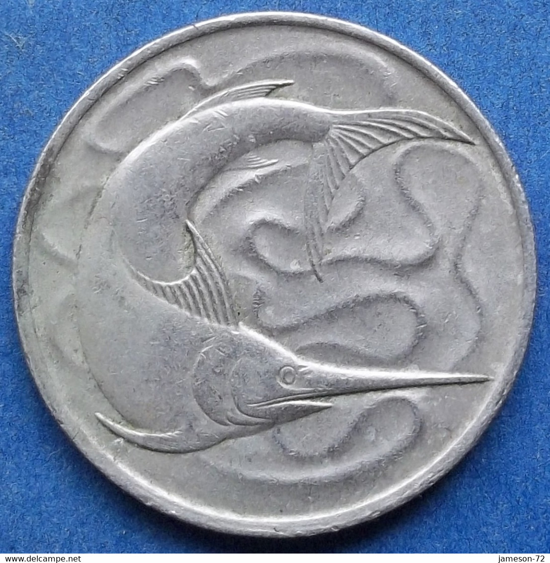 SINGAPORE - 20 Cents 1967 "swordfish" KM# 4 Independent (1965) - Edelweiss Coins - Singapour