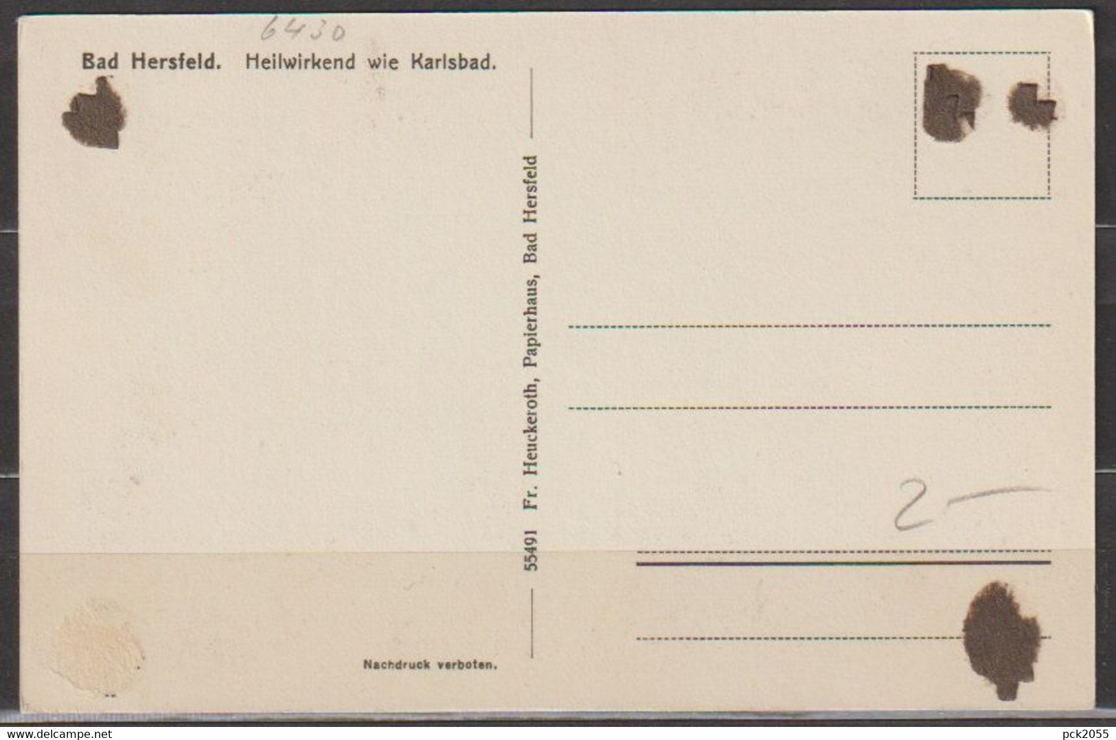 Bad Hersfeld Stiftsruine Innenansicht Ungebraucht  ( AK 2983 )günstige Versandkosten - Bad Hersfeld