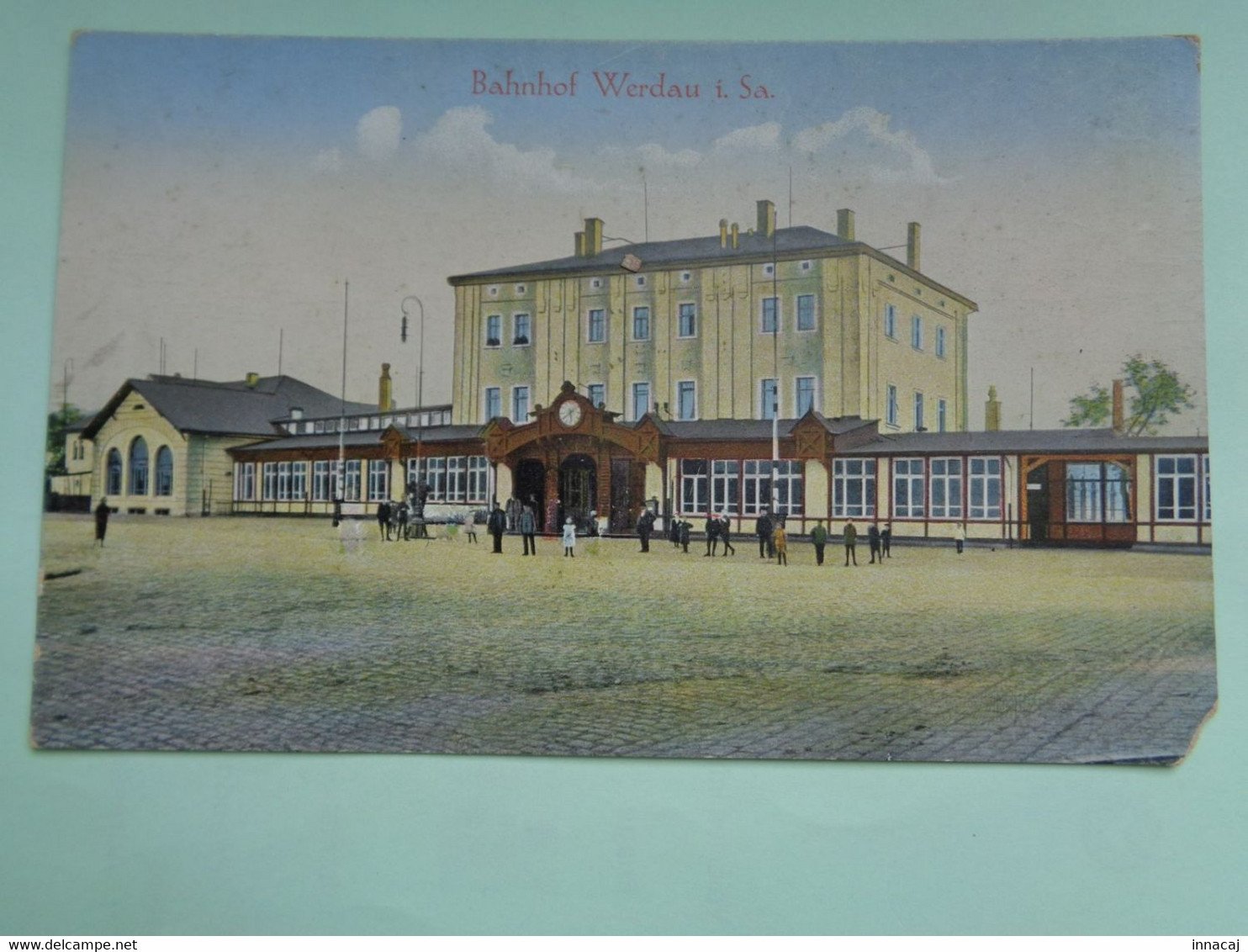 102-10-231           WERDAU         Bahnhof    ( Colorisée ) - Werdau