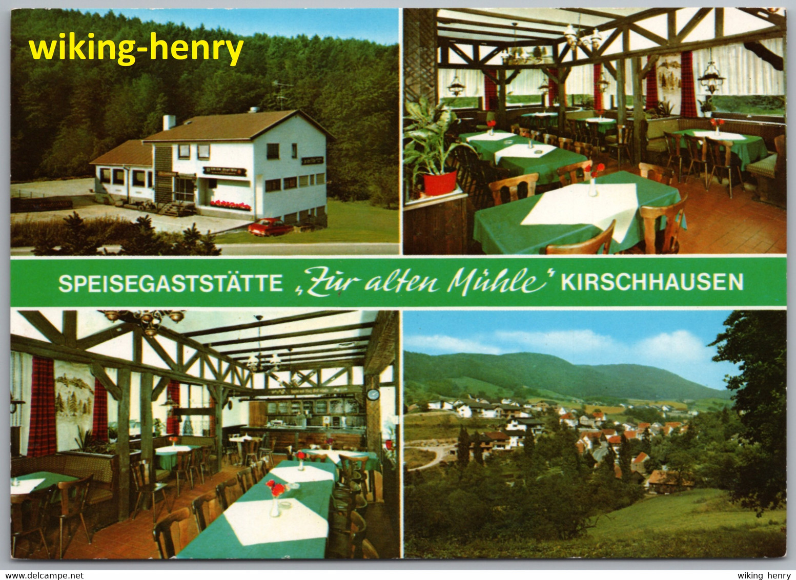 Heppenheim Kirschhausen - Speisegaststätte Zur Alten Mühle 2 - Heppenheim