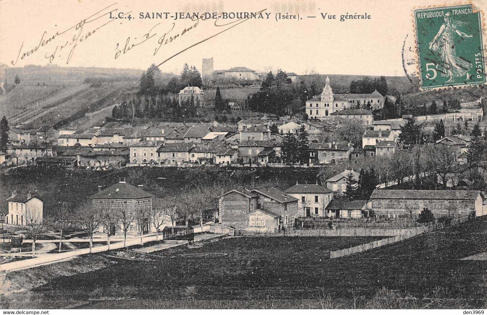 SAINT-JEAN-de-BOURNAY (Isère) - Vue Générale - Saint-Jean-de-Bournay