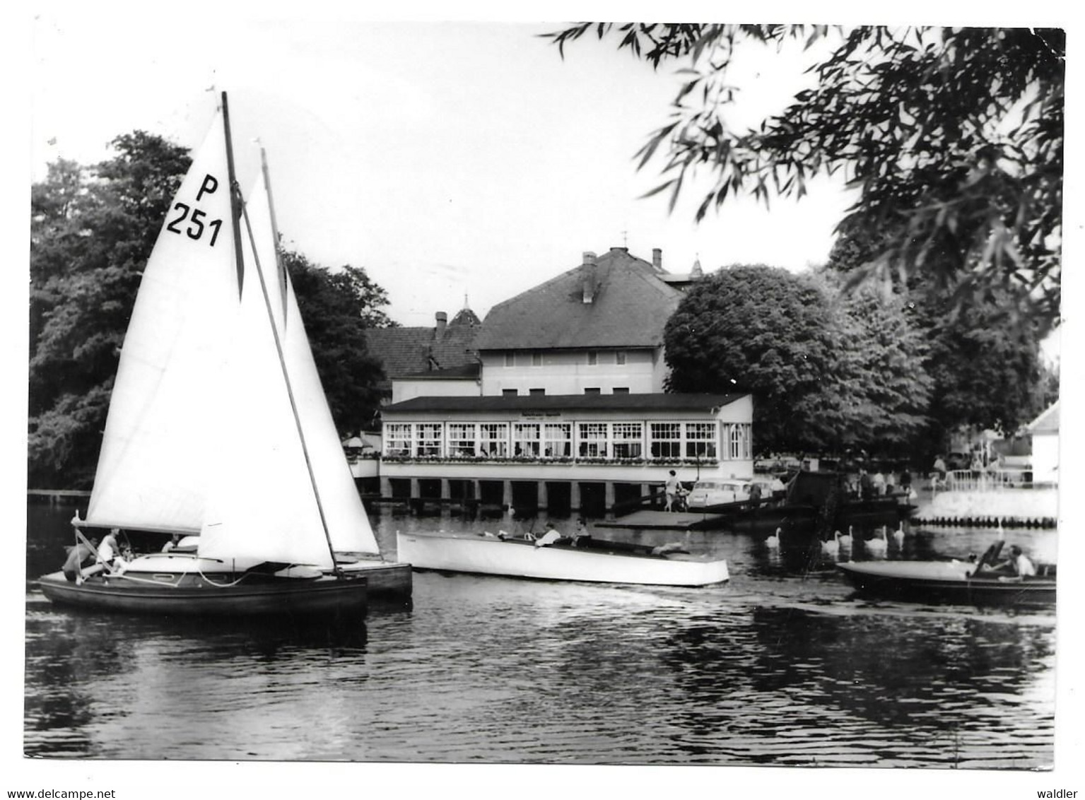 1506  FÄHRHAUS CAPUTH AM SCHWIELOWSEE  1965 - Caputh