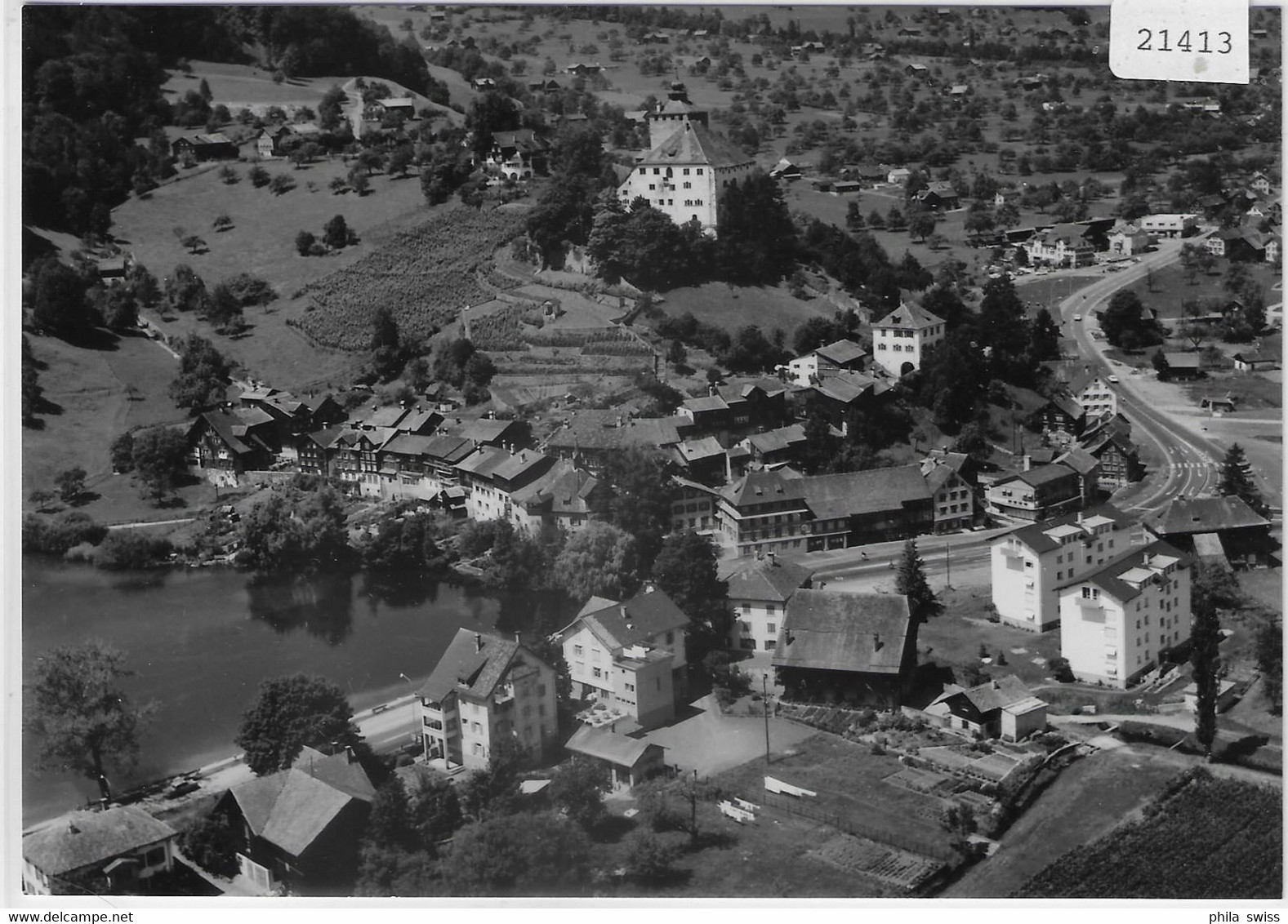 Flugaufnahme Buchs-Werdenberg SG - Buchs